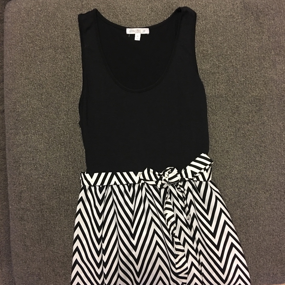 Cute Chevron Maxi Dress